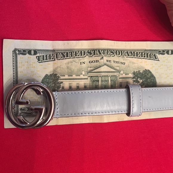 Authentic Pre-loved gucci light blue belt - Picture 3 of 6